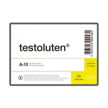 Testoluten® 60caps (Testicle Peptides)